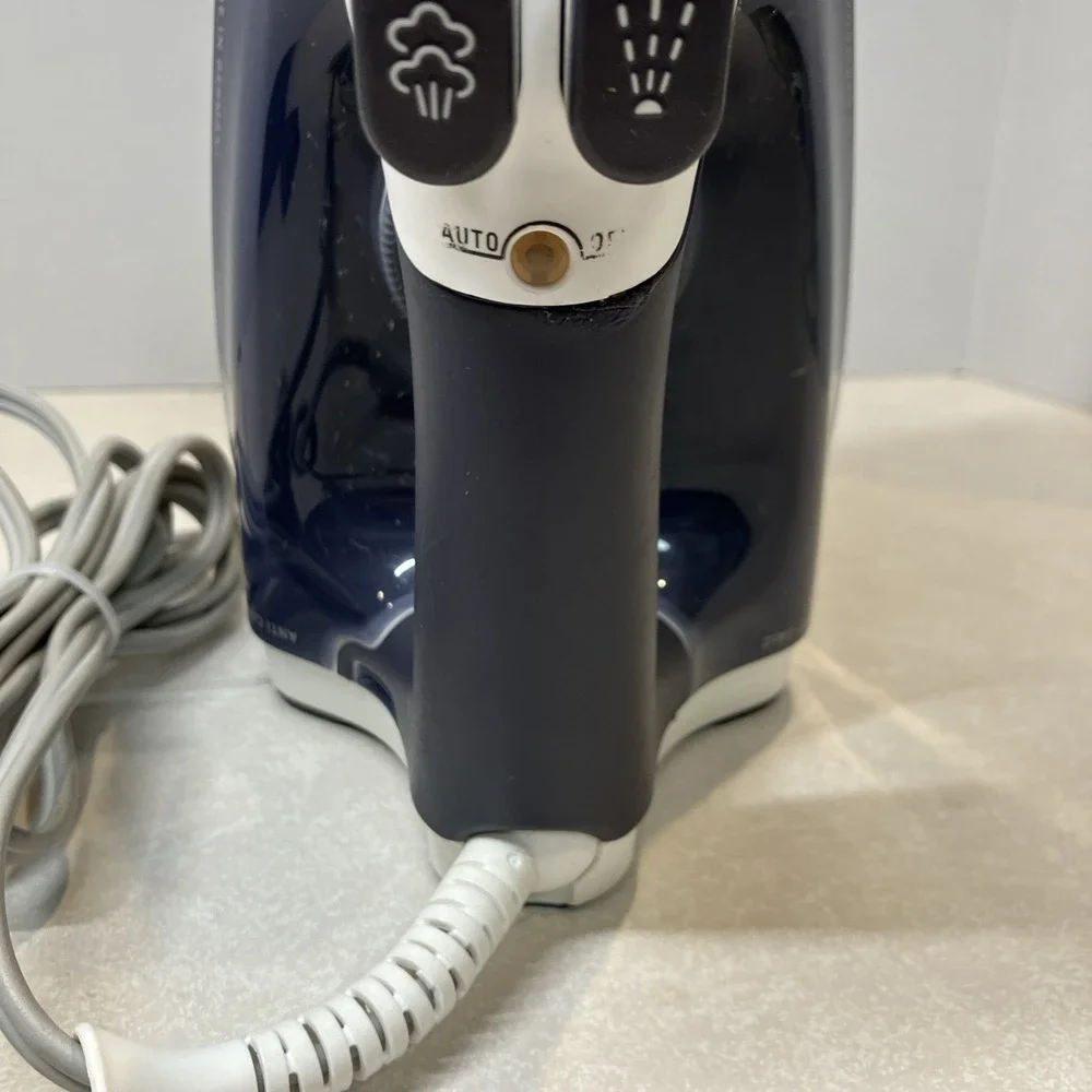 Rowenta Pro Master DW8080 Steam Iron 1715W Blue Germany Steam Auto Off Anti-Drip